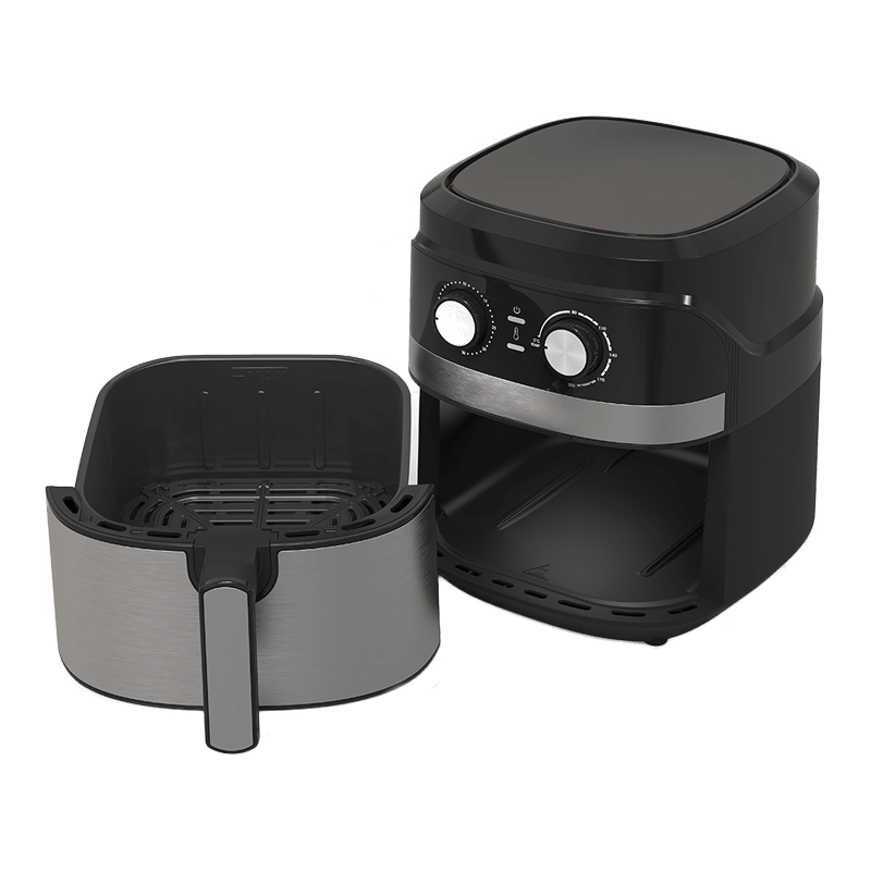 อุณหภูมิและตัวจับเวลาการควบคุมลูกบิดวิธีการทำให้การควบคุมอุณหภูมิควบคุมอุณหภูมิเป็นตัวควบคุมเครื่องหม้อทอดอากาศที่มีประสิทธิภาพมากขึ้น?